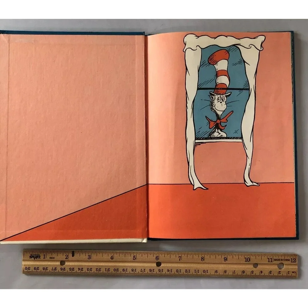 Dr. Seuss The Cat In The Hat Comes Back HB 1958/1986 Early Print‎ VTG
